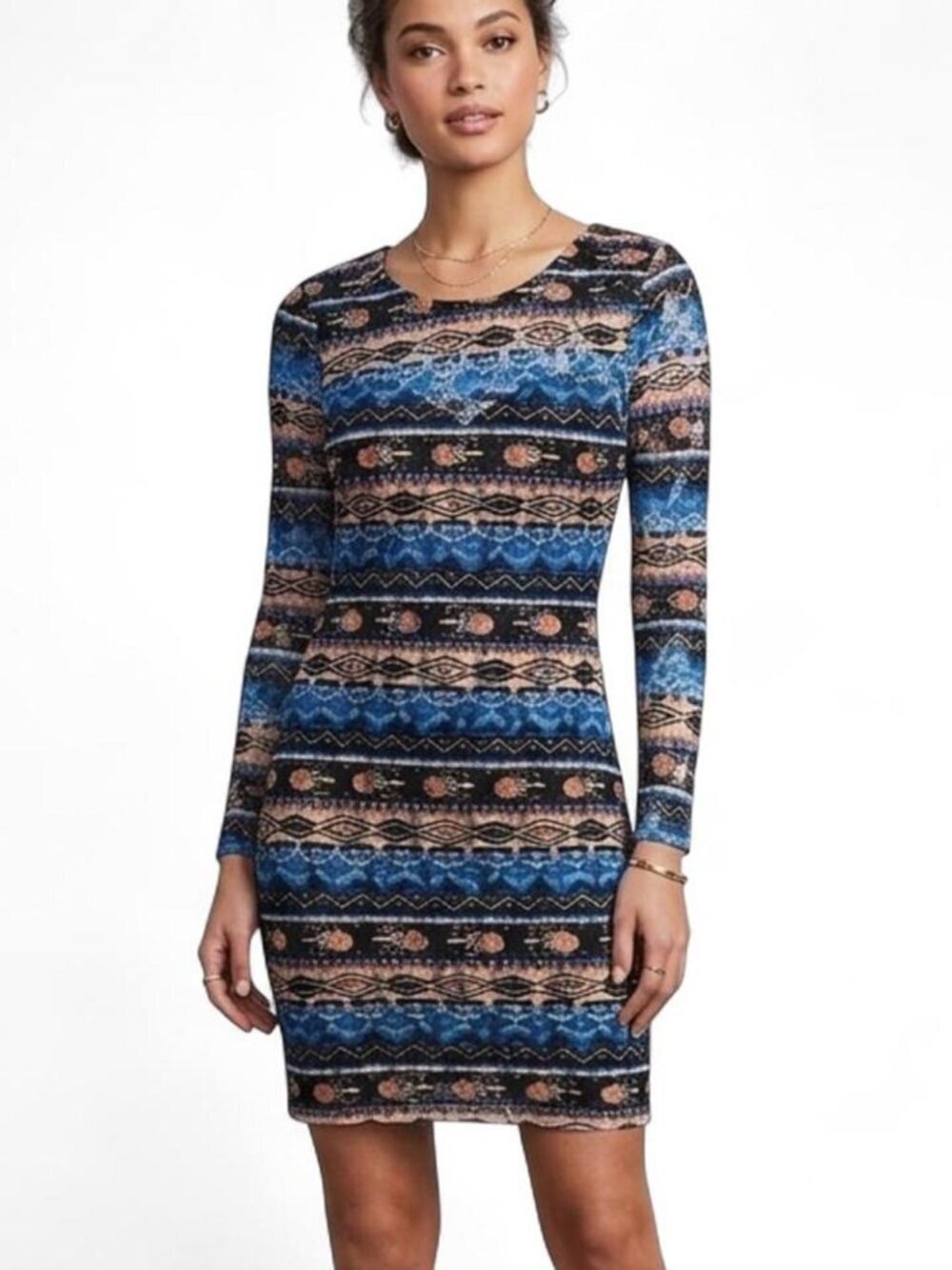 Material Girl Print Dress